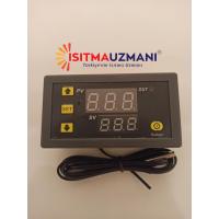 220V AC Dijital Sıcaklık Kontrol Cihazı LED Ekran Termostat W3230